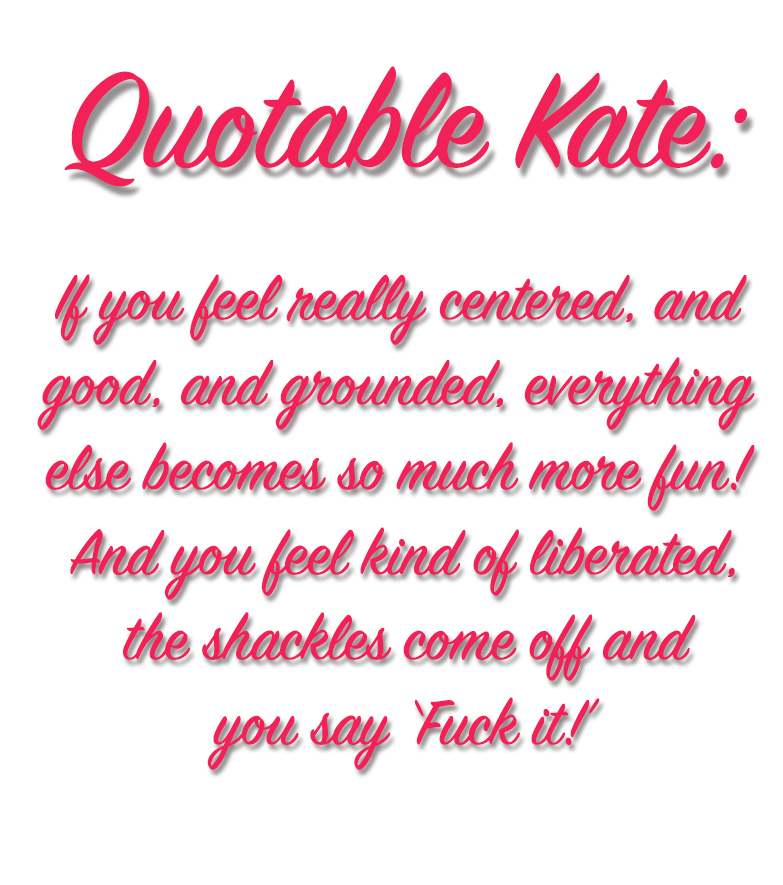 Kate Hudson on beauty and fashion