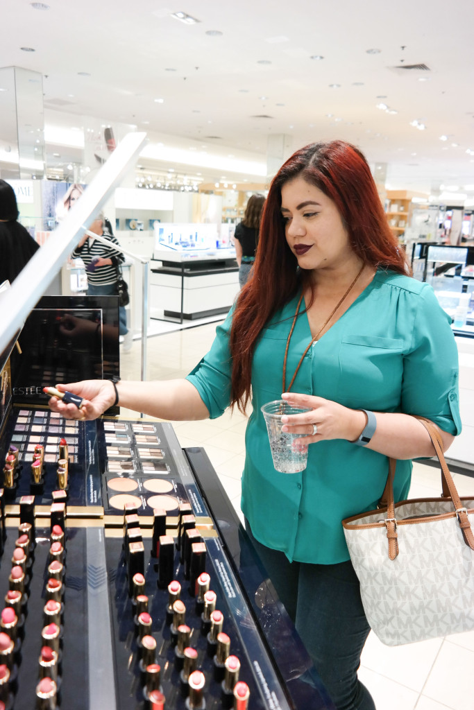 Blogger-Jihane-at-Estee-Lauder