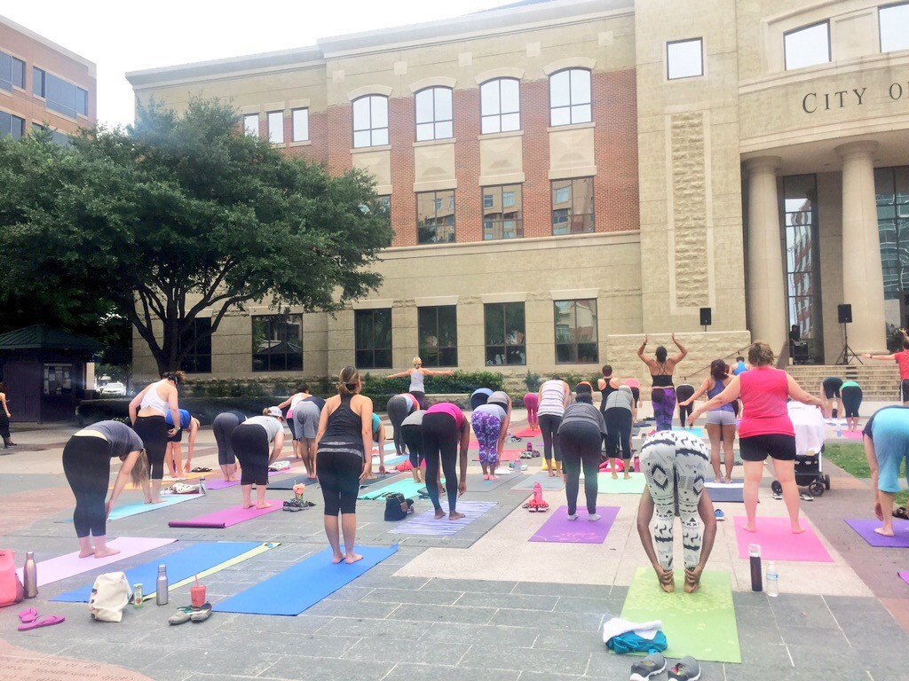 Free yoga with Revolution