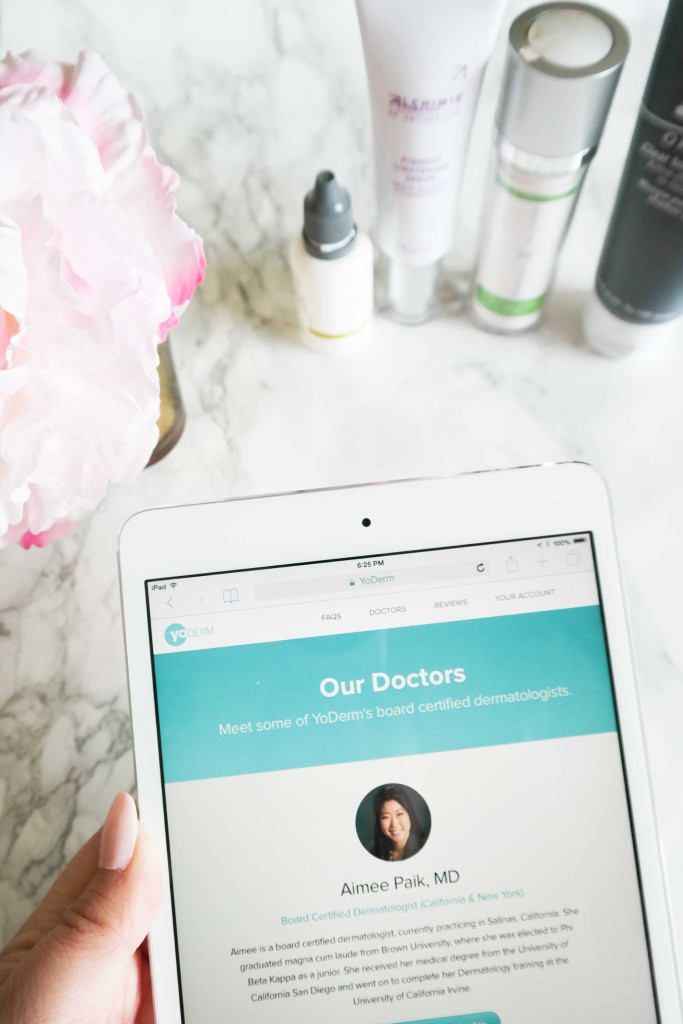 YoDerm has a list of board certified doctors to help you from the comfort of your own home. 