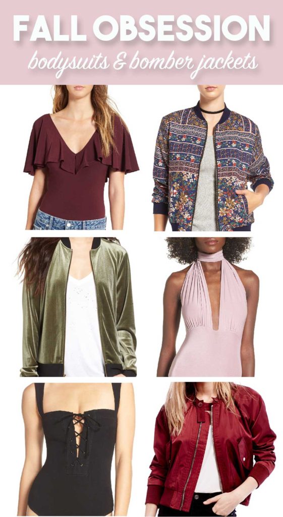 Fall Bodysuits and Bomber Jackets