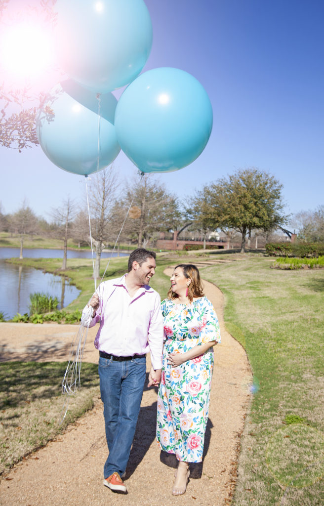 My first photos with my baby dady! I'm wearing a Target non-maternity dress and comfy beige heels. 