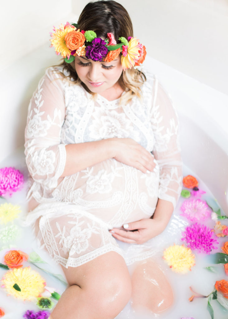 Maternity Milkbath and 37 Week Bumnpdate - Lipstick and Brunch-09