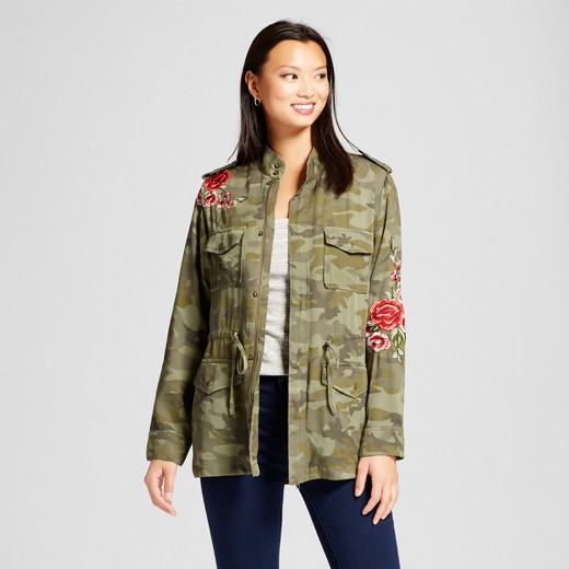 target womens camo jacket