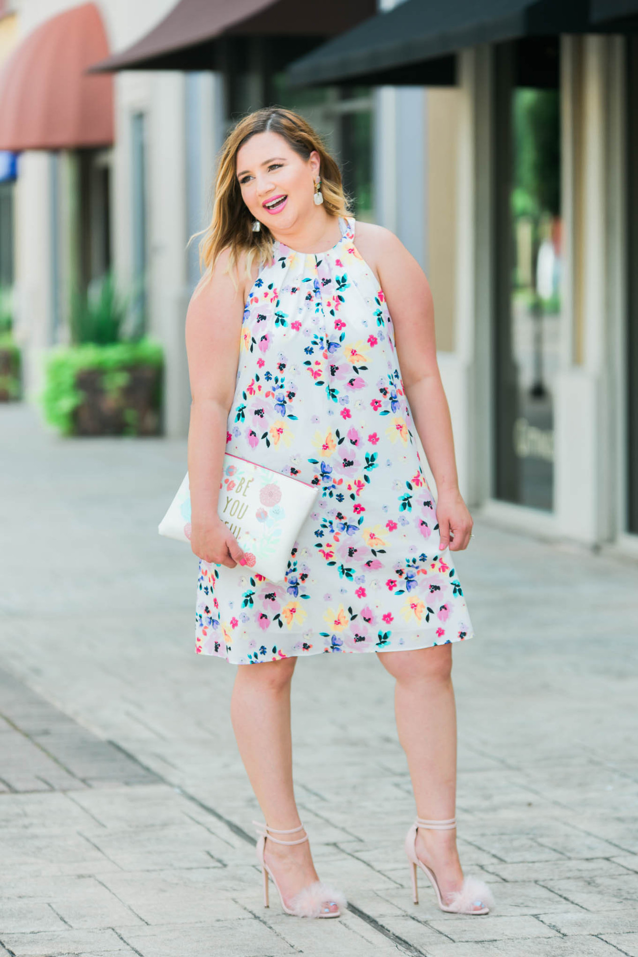 Chic Wedding Guest Dress Under 50 Lipstick &amp; Brunch