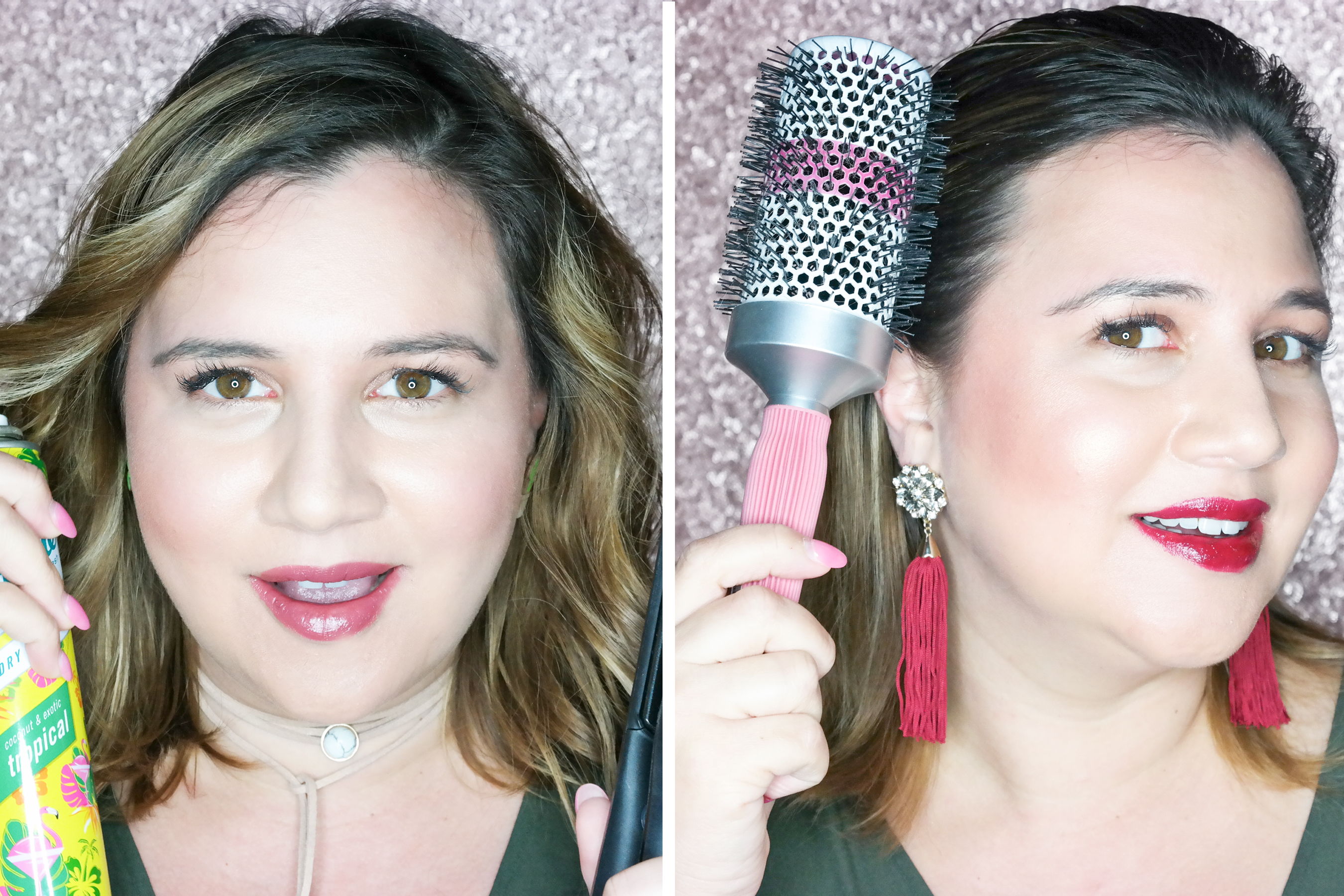 How To Style Your Short Hair 3 Ways- Lipstick and Brunch