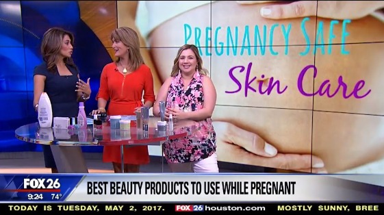 Nicole Kestenbaum on Fox26 Houston Talking About Pregnancy Safe Skincare