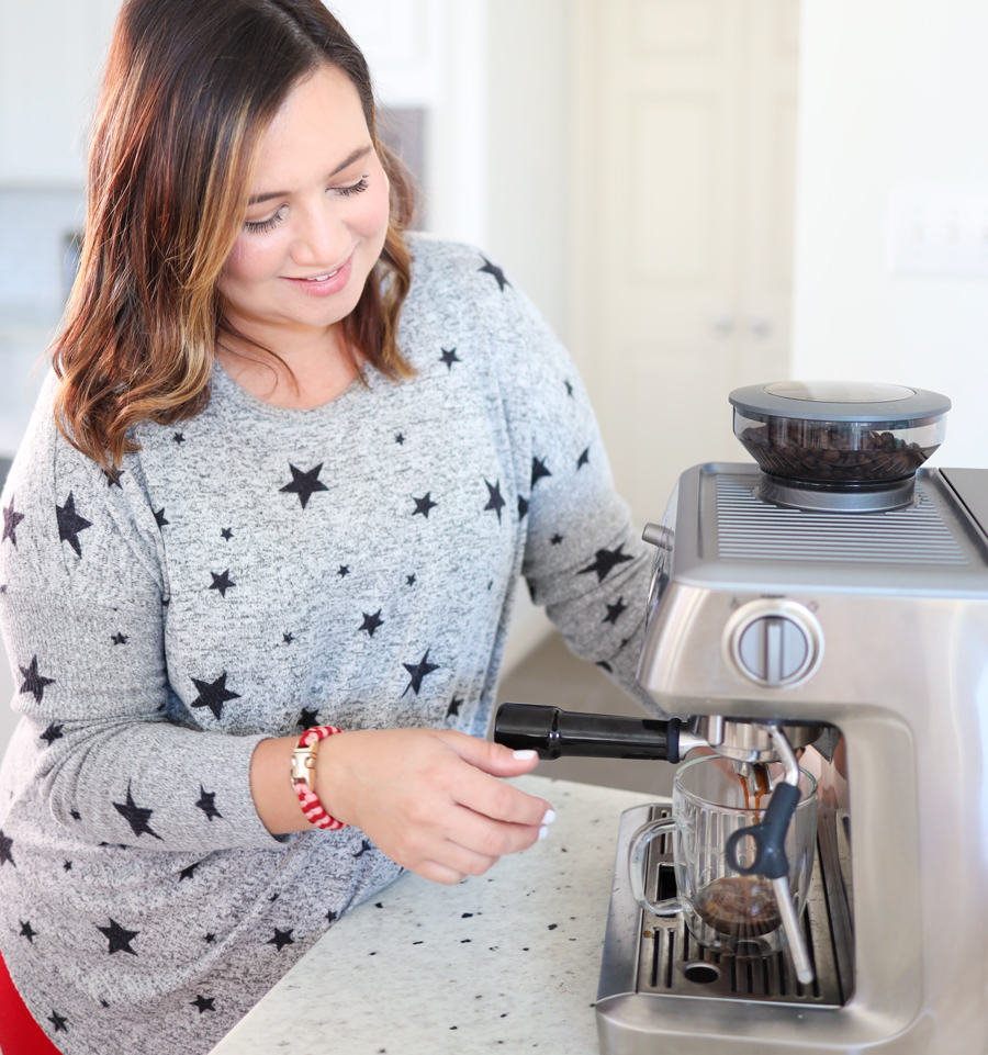 The Breville Barista Express Coffee Machine