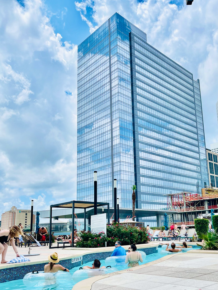 Marriott Marquis Rooftop Pool